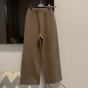 Oak+Fort ELASTIC WAIST RIBBED PANT